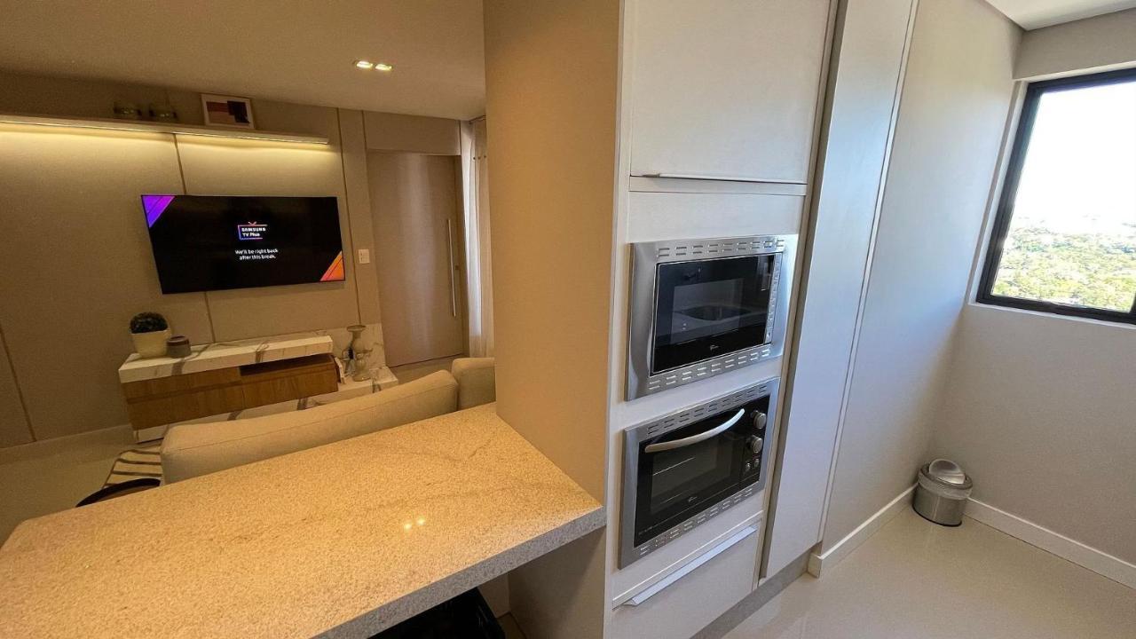 Ferienwohnung Studio No Ultimo Andar No Centro De Foz Com Vista Para O Rio Parana Foz do Iguaçu Exterior foto