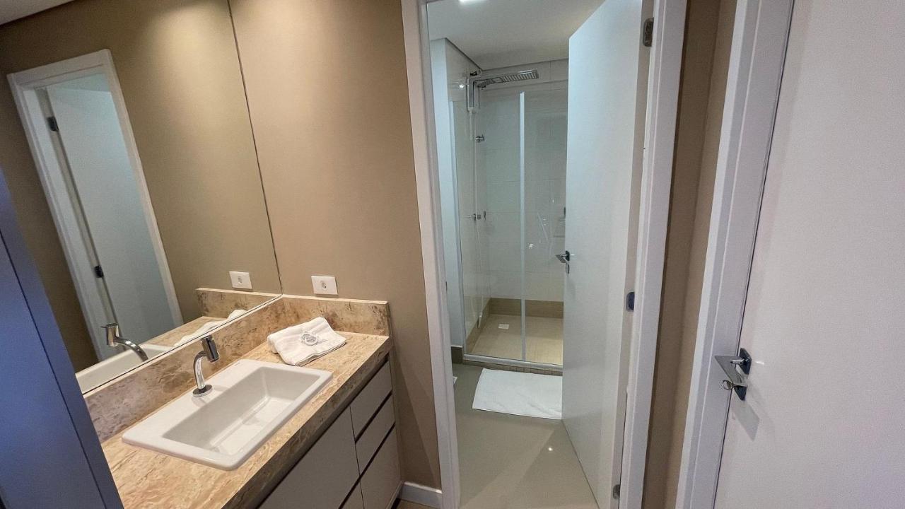 Ferienwohnung Studio No Ultimo Andar No Centro De Foz Com Vista Para O Rio Parana Foz do Iguaçu Exterior foto