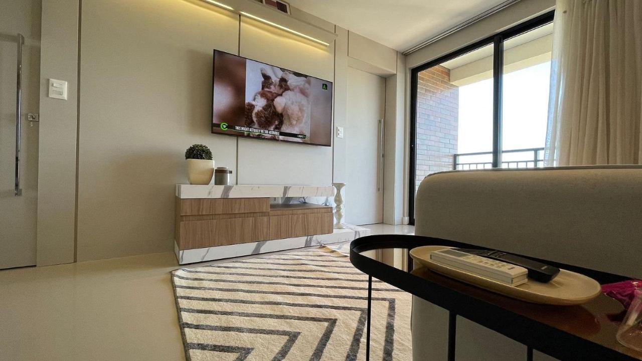 Ferienwohnung Studio No Ultimo Andar No Centro De Foz Com Vista Para O Rio Parana Foz do Iguaçu Exterior foto